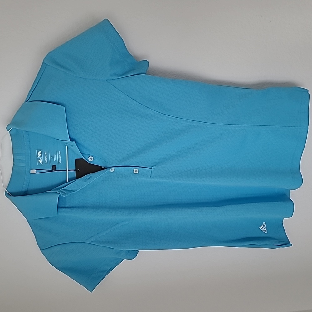 Womens Adidas golf polo shirt. Size Med.